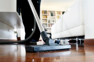 housekeeping-cleaning the floor